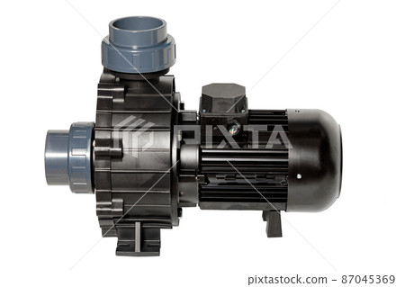 Pool pump for circulating water as part of a water treatment and filtration system. 87045369