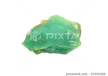 Chrysoprase rough gemstone 87045888