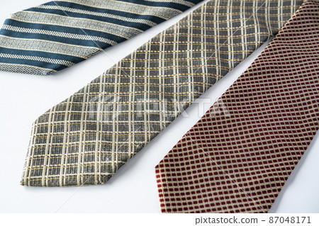 商務項目領帶 [白色背景] 87048171