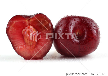 Cherry with a half 87051166