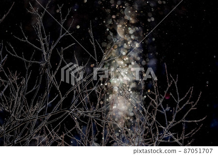 [Biei-cho, Hokkaido] Diamond dust 87051707