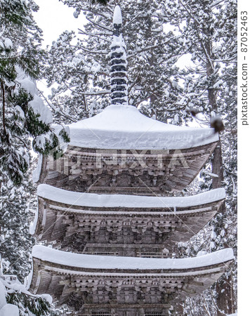 Haguroyama five-storied pagoda Haguroyama five-storied pagoda 87052463