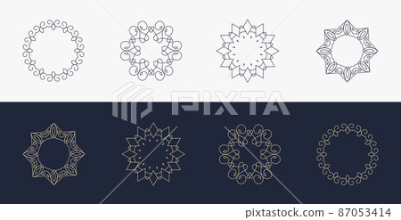 custom creative luxury frame mandala simple retro custom creative luxury frame mandala simple retro 87053414