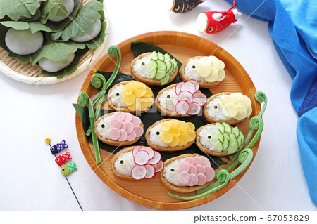 Koinobori Inari Sushi Koinobori Inarizushi 兒童節米飯 87053829