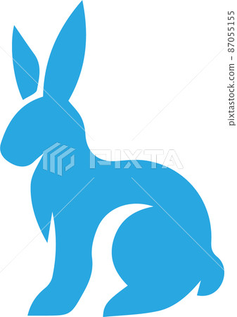 Rabbit icon illustration - Stock Illustration [87055155] - PIXTA
