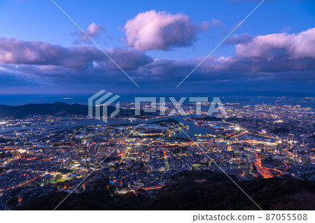 《福岡縣》佐倉山夜景・新日本三大夜景 87055508