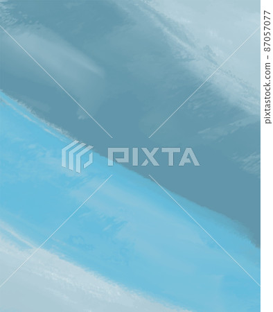 Abstract blue paint Background. Vector color art Abstract blue paint Background. Vector color art 87057077