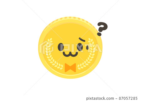 Troublesome face coins / coins with cute ribbon engraving-Simple money / medal material with face Troublesome face coins / coins with cute ribbon engraving-Simple money / medal material with face 87057285