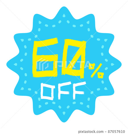 60% OFF sale icon 60% OFF sale icon 87057610