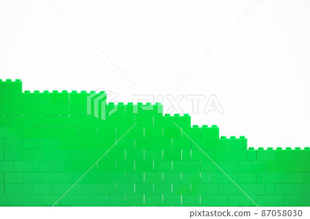 brick lego detail in green and yellow brick lego detail in green and yellow 87058030