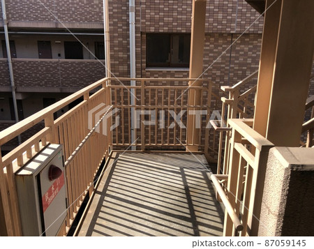 Staircase outside the apartment 87059145