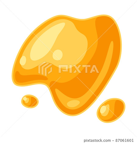 Illustration of honey spread. Image for food and agricultural industry. Illustration of honey spread. Image for food and agricultural industry. 87061601