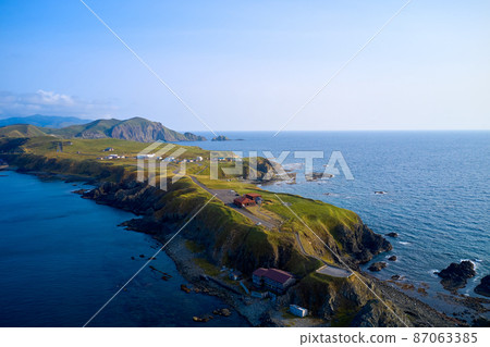 禮文島鳥瞰圖 87063385