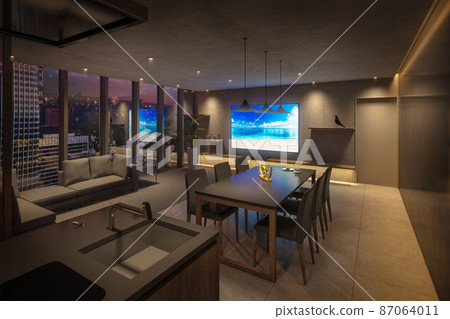 透視圖 反省 illustration 87064011