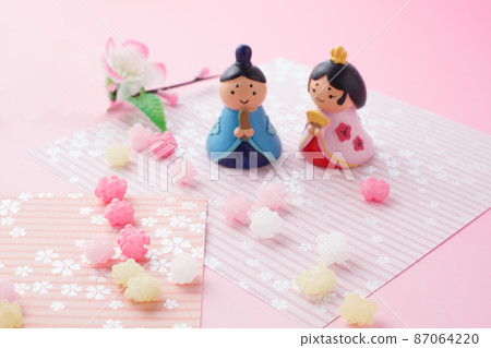 Hinamatsuri peach festival image Hinamatsuri peach festival image 87064220
