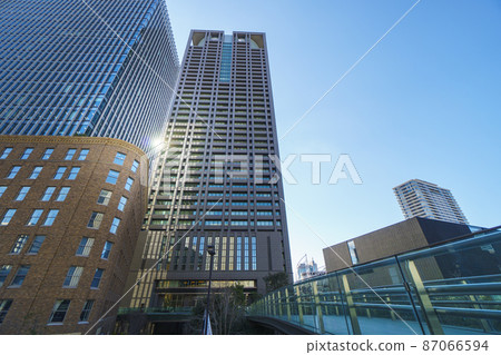 From near Nakanoshima 3-chome pedestrian bridge to near Nakanoshima Kanden Building 87066594