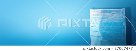 Medical disposable mask for protection. Surgical mask. Medical disposable mask for protection. Surgical mask. 87067477