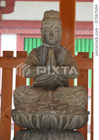Stone statue of Samantabhadra (Shitennoji / Tennoji Ward, Osaka City) 87067684
