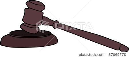 Image of a hammer that makes a decision 87069778