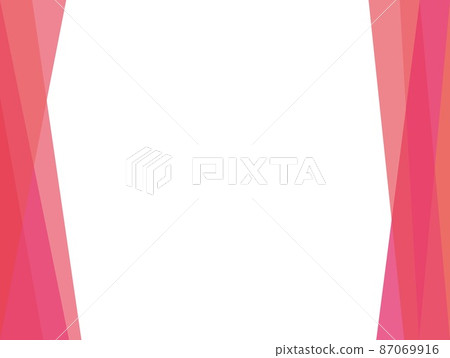 Geometric pattern frame white space pastel color 87069916
