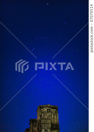 午夜星空,夜景,夜空,公園 午夜星空,夜景,夜空,公園 87070514