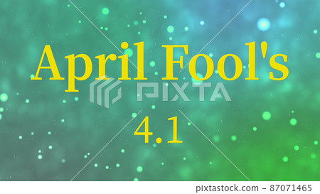 愚人節 4 月 1 日英文短信卡 87071465