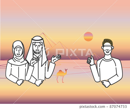 People traveling in VR People traveling in VR 87074733