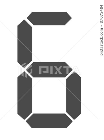 數字 6 數字 6 87075484