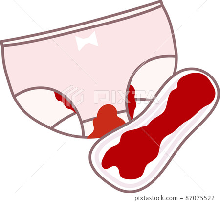 Sanitary napkins with blood Sanitary napkins with blood 87075522