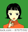 一個帶著可疑表情的女人 87075582