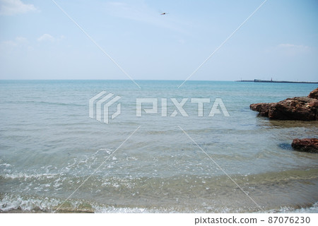 日本海(島根縣出雲市稻佐海灘/大社町) 日本海(島根縣出雲市稻佐海灘/大社町) 87076230