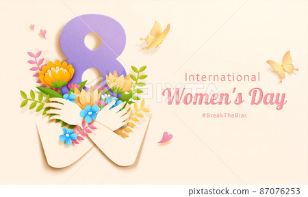 Women's Day banner Women's Day banner 87076253