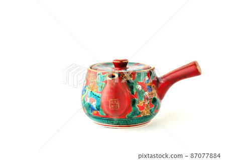 Kutani陶器茶壺 Kutani陶器茶壺 87077884