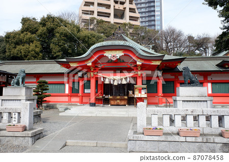 Gifu City Kogane Shrine Haiden 87078458