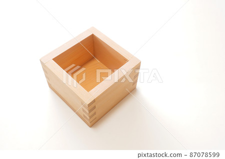 Masu on the table, white background, lower left Masu on the table, white background, lower left 87078599