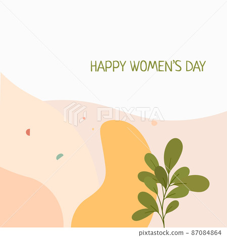 8 March banner Background Design with Pastel Colour. Template for advertising, web, social media and fashion ads. Poster, flyer, greeting card, header for website. Vector Illustration. 8 March banner Background Design with Pastel Colour. Template for advertising, web, social media and fashion ads. Poster, flyer, greeting card, header for website. Vector Illustration. 87084864