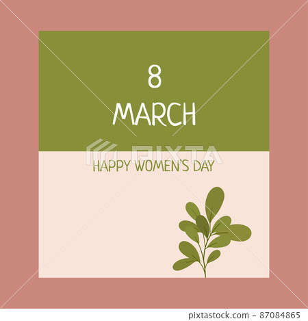 8 March banner Background Design. Template for advertising, web, social media and fashion ads. Poster, flyer, greeting card, header for website Vector Illustration. 8 March banner Background Design. Template for advertising, web, social media and fashion ads. Poster, flyer, greeting card, header for website Vector Illustration. 87084865