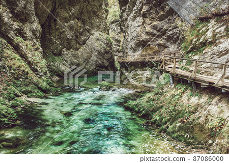 Vintgar gorge, Slovenia Vintgar gorge, Slovenia 87086000