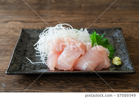 金槍魚生魚片生長鰭金槍魚切丁 87089349