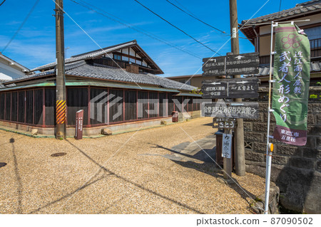 Shiga Prefecture Omihachiman Gokaso Townscape Shiga Prefecture Omihachiman Gokaso Townscape 87090502