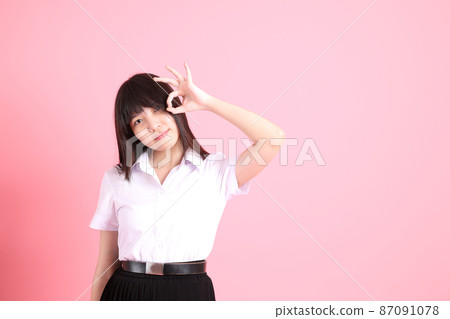 Cute Young Student Cute Young Student 87091078
