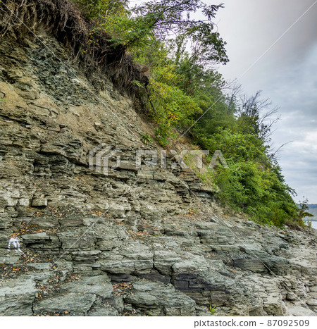 close-up of rock texture close-up of rock texture 87092509