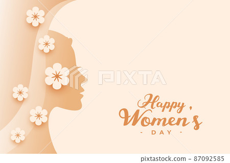 elegant flower womens day wishes greeting elegant flower womens day wishes greeting 87092585
