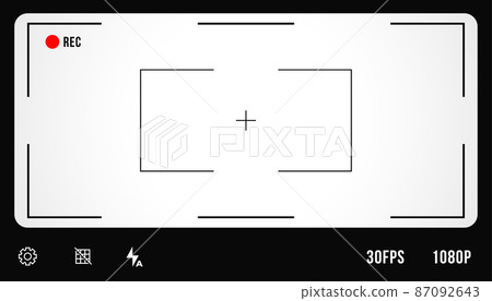 camera view finder display frame 87092643