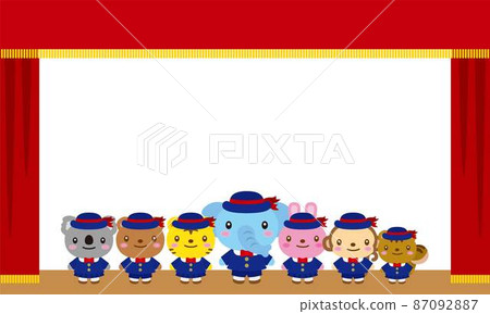 幼兒園和動物舞台 87092887