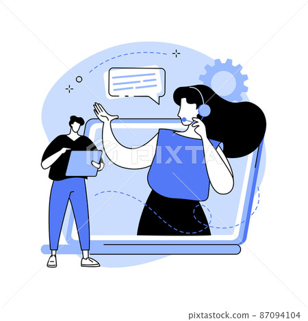 Useful tips abstract concept vector illustration. 87094104