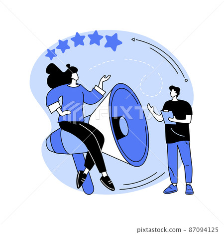 Brand persona abstract concept vector illustration. 87094125