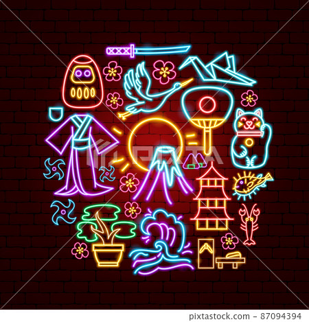 Japan Neon Concept 87094394