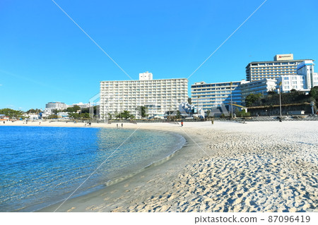 [和歌山縣]晴天下的白濱（南紀白濱溫泉） 87096419