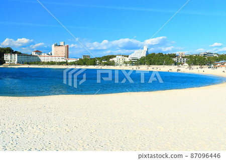 [和歌山縣]晴天下的白濱（南紀白濱溫泉） 87096446